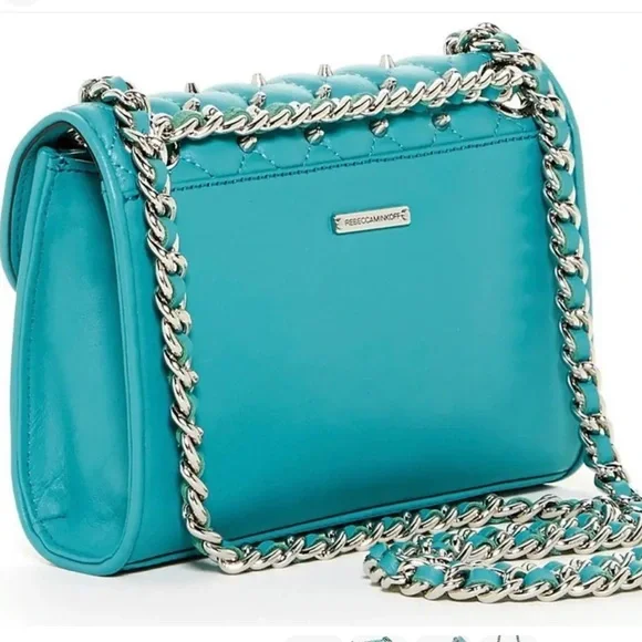 Rebecca Minkoff Awesome Studded Quilted Mini Affair Convertible Crossbody Bag - Picture 9 of 12